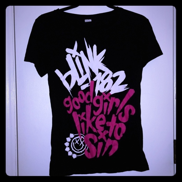 Rock Me Tops - Blink 182 band tshirt